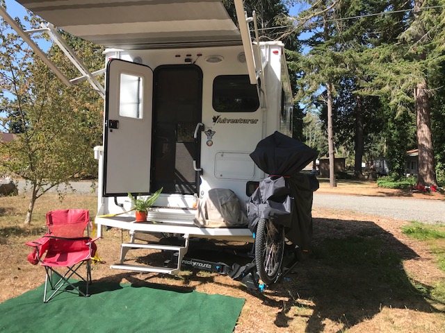 Camping in Sandy Point
